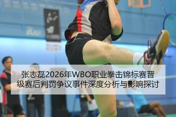 张志磊2026年WBO职业拳击锦标赛晋级赛后判罚争议事件深度分析与影响探讨